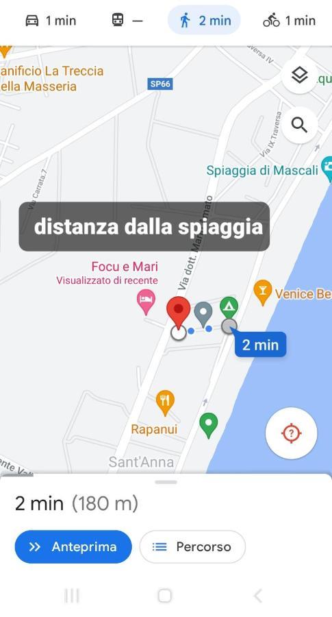Focu e Mari Mascali Exterior foto